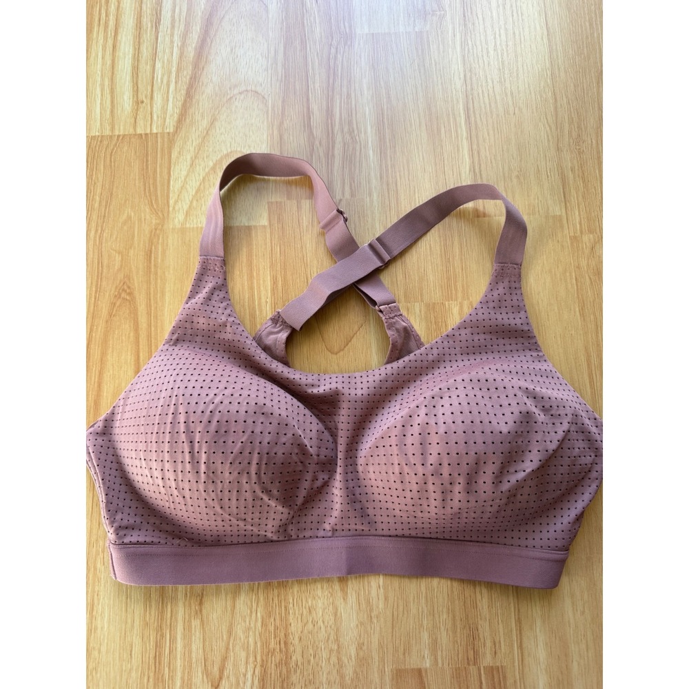 Victoria's Secret VSX Sport Perforated Lightweight Sports Bra 36C Mauve Pink